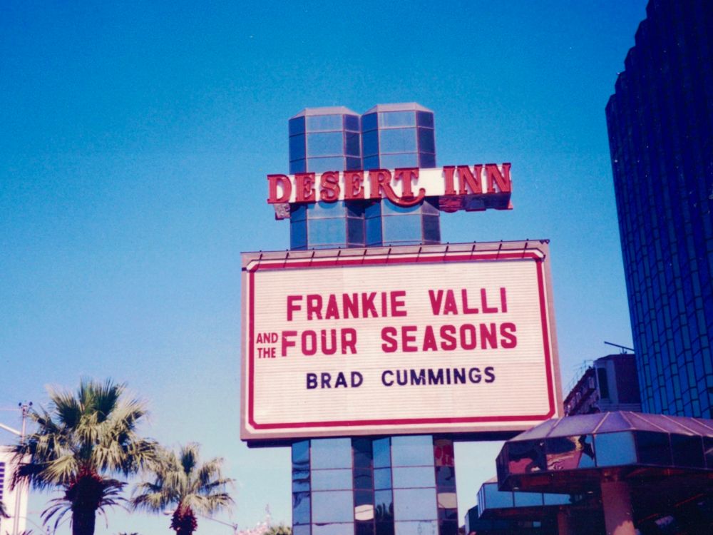 Frankie Valli and Brad Cummings in Las Vegas
