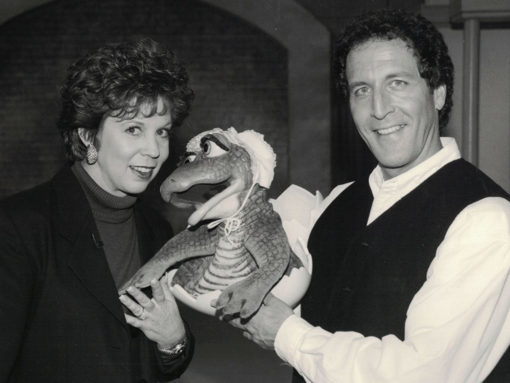 Vicki Lawrence and Brad Cummings with Rex